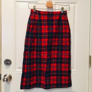Vintage Pendleton Boyd Tartan skirt